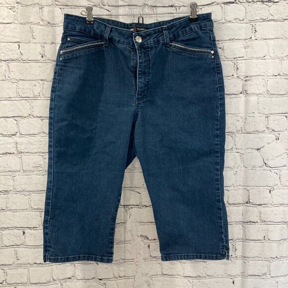 Lee Pants - Ladies Lee Classic Fit Capris Size 16